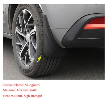 Auto Mudflaps Splash Stráže Predné Zadné Blatníky Blatník Príslušenstvo 4pcs Pre Haval Jolion 2021 Auto Styling