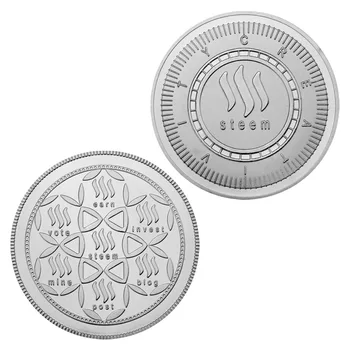 Stee Mail Mince, Strieborné Pozlátené Suveníry a Darčeky Domov Dekorácie Fyzickej Pamätné Mince Mince Cryptocurrency