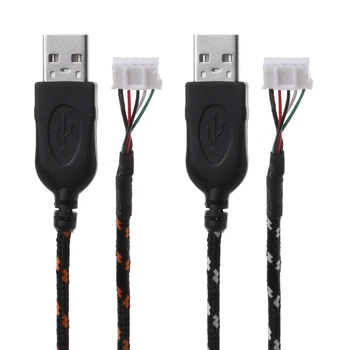 1PC Náhradný Drôt USB Kábel Myši Linka pre SteelSeries KANA Špeciálne Myši Linky