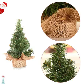 Umelý Vianočný Stromček, Krytý Vianočný Strom Ornament Ľahké Prenosné Stolové Dekorácie Opakovane Vianočné Stromčeky