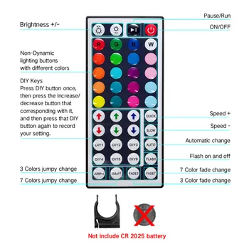 RGB LED Pás 1 M-30 M 5050 Bluetooth USB Infračervené Diaľkové Ovládanie Flexibilné, Ľahké S Dióda DC5V TV Podsvietením Vhodný Pre Domáce