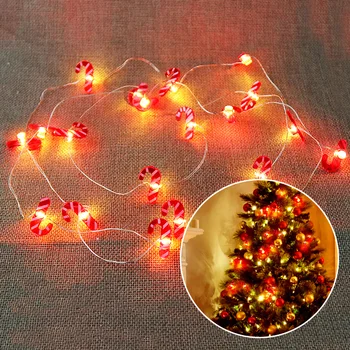 Vianočný Stromček LED Svetlo String šťastné a Veselé Vianoce, Výzdoba Domov 2022 Snowflake Obývacia Izba Ozdoby na Vianočné Darčeky na Nový Rok, Santa Claus