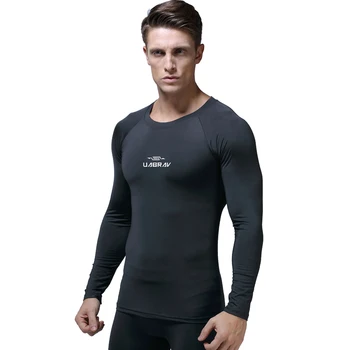 K4094-Cvičenie, fitness mužov Krátky rukáv t shirt mužov tepelnej svalov kulturistike nosenie kompresie Elastické Slim cvičenie oblečenie