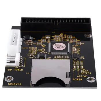 SD SDHC SDXC MMC Karty na IDE 40Pin 3,5 palcový Muž Adaptér