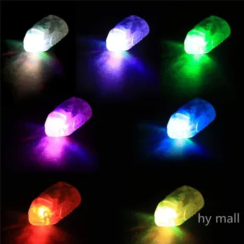 50pcs/veľa LED RGB Flash Lampy Balón Svetlá pre Papierové Lucerny Balón Svetlo Casamento baby sprcha Svadobné Dekorácie, darčeky.b