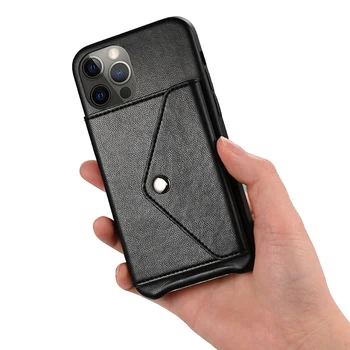 Držitelia kariet Peňaženky Telefón puzdro pre iPhone 12 11 Pro Max Kožené puzdro pre iPhone Xs Max XR X 8 7 Plus SE 2020