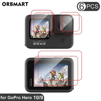 Tvrdené Sklo Screen Protector pre GoPro Hero 10 9 Black Objektív Ochrana Skla Film pre Go Pro Hero9 10 Gopro9 Príslušenstvo