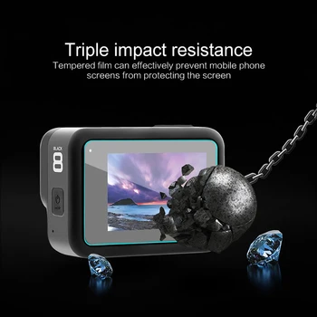 Tvrdené Sklo Screen Protector Pre GoPro Hero 8 Black Objektív Ochrana Ochranná Fólia Pre Gopro8 Go Pro 8 Kamery Príslušenstvo