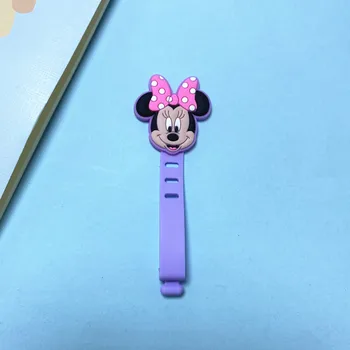 100ks Cartoon Disney Slúchadlá Slúchadlá Kábel Drôt Organizátor Kábel, Držiak, USB Nabíjací Kábel Winder Pre iPhone Android Údaje Line