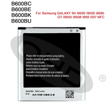 OHD Originálne veľkoobjemový B600BE B600BC Batérie Pre Samsung GALAXY S4 I9500 I9502 i9295 GT-I9505 I9508 I959 i337 i545 2600mAh