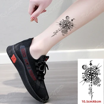 Nepremokavé Dočasné Tetovanie Nálepky Motýľ Kotvy Nohu Späť Ramena, Ruky, Telo, Flash Art Tetovanie Falošné Tatto pre Ženy Muži