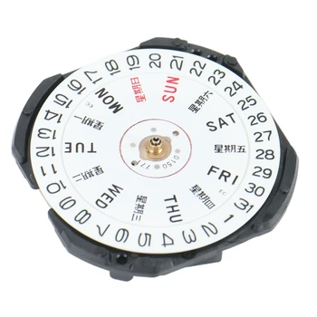 Príslušenstvo hodinky VX33E Pohyb VX33 Tri Pin Dvojité Kalendár Okno Quartz Bez Batérií