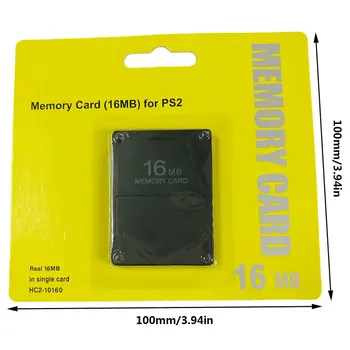 Pre PS2 8MB/16MB/32 MB/64 MB/128MB/256MB Pamäťovej Karte rozširujúce Karty pre Sony Playstation 2 PS2 Black Pamäťovej Karty