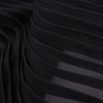 Šifón Textílie Skladaný Georgette Pokrčené Šaty Polohy Retro Ru Sukne Hanfu Letné Oblečenie Farbou Chemických Vlákien Položky