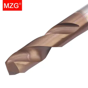 MZG 1PC HRC55 Rovno Ramienka 4.1 mm-6.0 mm Volfrámové Ocele Vrtákov pre CNC Precision Otvor Obrábanie Frézovanie, Vŕtanie