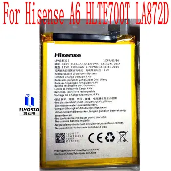 Zbrusu nový, originálny 3300mAh LPN385315 Batérie Pre Hisense A6 HLTE700T LA872D Mobilný Telefón