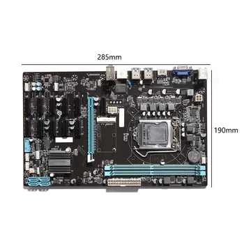 BTC-B250 Ťažba Doske 12 PCI-E Podpora kompatibilný s HDMI LGA 1151 DDR4 Pamäte USB3.0 pre BTC Stroj Bitcoin Ťažba