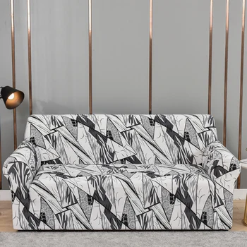 Kvetinový elastické gauč kryt pre obývacia izba gauč pokrytie časti gauč slipcover úsek tvaru L pohovka, kreslo, pohovka, elastický materiál