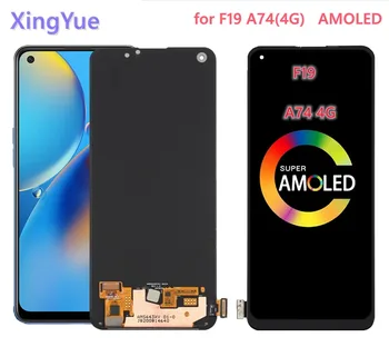 Super Amole je vhodný pre Oppo F19 F19Pro A74 4G CHP2219 A94 CPH2211 LCD dotykový displej displej digitálny náhradné