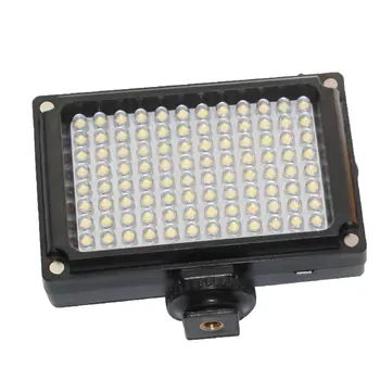 96 LED Video Svetlo na Kameru Externú Batériu Lampa Pre DSLR Fotoaparát Vlog Vyplniť Svetla Fotografie Studio Svetlo Príslušenstvo