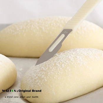 WALFOS Európskej Chlieb Arc Zakrivený Nôž na Chlieb Západného štýlu Bageta, Rezná Fréza, Pečivo Bagetu Domácej Kuchyne Alebo Reštaurácie, Nástroje