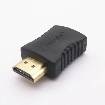 2 ks Pozlátené HDMI Samec na Mini HDMI Žena Plná Adaptér HDMI Konvertor pre HDTV 1080P Káblový Adaptér Extender