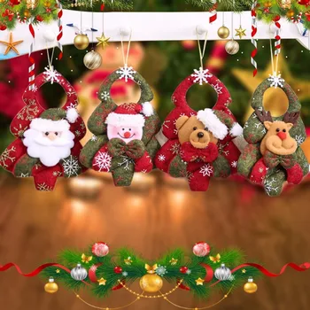 Veselé Vianočné Dekorácie pre Domov Šťastný Nový Rok Noel Vianočné Ozdoby, Vianočné Santa Claus, Vianočné Výzdoba A025