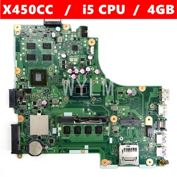 X450CC Doske i5-3337CPU 4GB RAM GT720M/2G Pre ASUS A450C X450C X450CC X450CA X450 Notebook doske Test OK