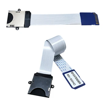 SD Karty SD Predlžovací Kábel Kartu Čítať Adaptér Flexibilné Extender Micro SD SD/SDHC/SDXC Pamäťová Karta, Kábel Linker Pre MP3, MP4