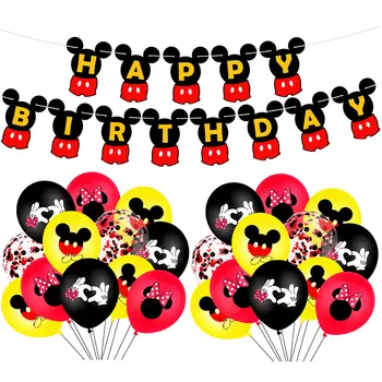 Strana Navrhne Mickey Mouse Obrázok Party Dekorácie Detí, Narodeniny, Party Balón Prívesok Dieťa Shouwer Dodávky Detské