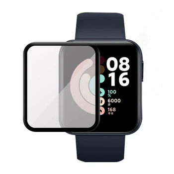3D Zakrivené Hrany Ochranný Film Smartwatch LCD Kryt Ochrana Pre Xiao Redmi Hodinky/Mi Pozerať Lite Screen Protector Príslušenstvo