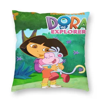 Dora Explorer 940 Dakimakura Vankúš Vankúš Vankúše Gauč Vankúš Hodvábna Obliečka Na Vankúš Anime Pas Kryt