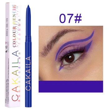 18 Farby 36H Kontúrovacia Ceruzka Nepremokavé Očné linky, Pero, Presnosť, Dlhá životnosť Liquid Eye Liner Pen Hladké Oči tvoria Nástroje