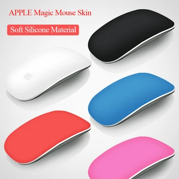 1pc Silikónové Myši Pokožky Myši Kryt pre Apple Magic Mouse Kryt Chránič Film