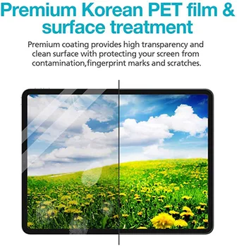 Tablet Pet Film Screen Protector Kryt pre Samsung Galaxy Tab A7 2020-T500/T505 10.4 Palce A A6 T580 T585 S5E S6 A7 Lite T290 T295