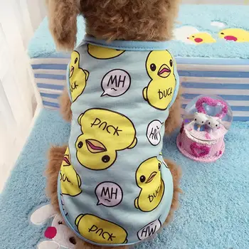 Roztomilý Vytlačené Pet Oblečenie Malý Pes Jumpsuit Čivava, Pyžamá Pet Hoodie Srsť pre Psy, Mačky Super Mäkké Teplé Šteňa Psa Costumev