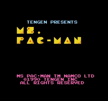 MS PAC - MAN, v Oblasti Voľného 60 Pin 8 bit Hra Karty Pre Subor Game Hráčov
