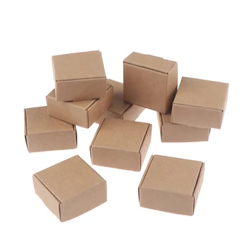 10pcs 3D Mini Express box kocka Darčeka Miniatúrny domček pre bábiky Darčeka Nábytku, Súpravy, Hračky pre Vianočný Darček