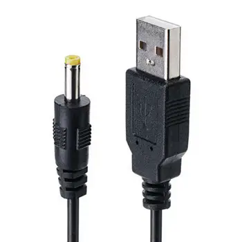80 cm, 5V USB A DC Napájanie Nabíjací Kábel Nabíjanie Kábel Pre Sony 1000/2000/3000 Barel Konektor Napájacieho Kábla Konektor