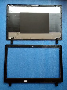 Nové Originálne Lenovo Ideapad 100-15 100-15IBY LCD Späť Zadné Veko Krytu + Predný Panel Čierny AP1HG000100 AP1ER000200