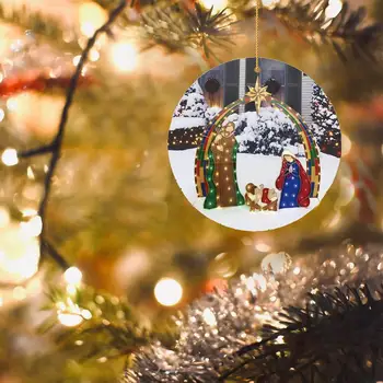 Ozdoby Na Vianočný Stromček A Ozdoby Ježiš Betlehemom Prívesok 2021 Dovolenku Dekorácie Domova Nápad Vianoce S