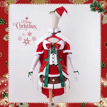 Anime! Re:Život V Inom Svete Od Nuly Ram Rem Emilia Vianočné Oblečenie Jednotné Cosplay Kostým Party Hranie Rolí Oblek