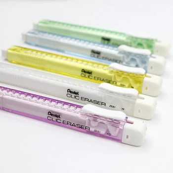 1pc Pentel ZE81 Tvar Ceruzky Guma Zdvíhateľnej Refil Non PVC Bezpečnosti Gumu Japonský kancelárske potreby Školské potreby
