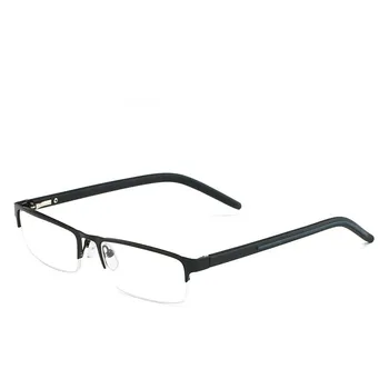 Móda business okuliare na čítanie mužov Hliníkový rám Elegantné okuliare na čítanie ženy presbyopic okuliare