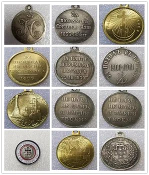 Starožitný remesiel Sovietskeho päť-špicaté hviezdy logo medaila Plavidlá Medaila Príslušenstvo Pamätný Odznak Darček Office Dekor