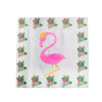 Letné Flamingo Strany Auta Flamingo Tému Papier Doska Pohár Detské Narodeninové Party Dekorácie Deti Baby Sprcha Dekorácie Dodávky
