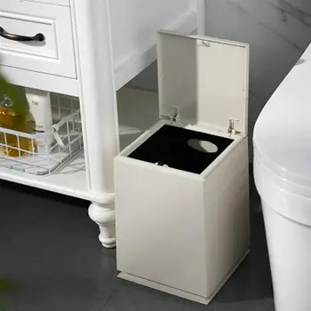Push Typ Odpadu Bin Kuchyňa Kúpeľňa Wc Koša Na Odpadky Box Domov Nezmysly, Môže Pre Kuchyňu, Kúpeľňu Odpadky