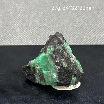 Prírodný zelený smaragd minerálne gem-stupeň crystal vzoriek kamene a kryštály kremeňa kryštály