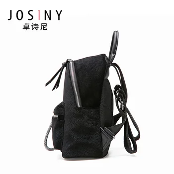 JOSINY Mini Batoh Luxusné PU Kožené Batoh Farbou Malý Batoh pre Dospievajúce Dievčatá Školské tašky Multi-Funkčný Batoh