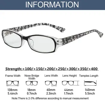 Módne Retro Tlač Okuliare na Čítanie Ženy Muži Prenosné High-definition Presbyopic Objektív zväčšovacie sklo Retro Okuliare Diopter +1.0~+4.0